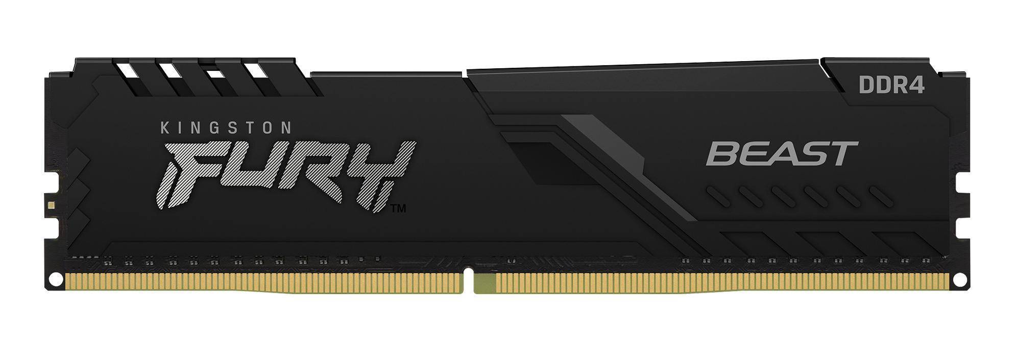 Kingston Fury Beast RGB 8GB 3000MHz DDR4 CL15 Desktop Memory Single Stick KF430C15BBA/8