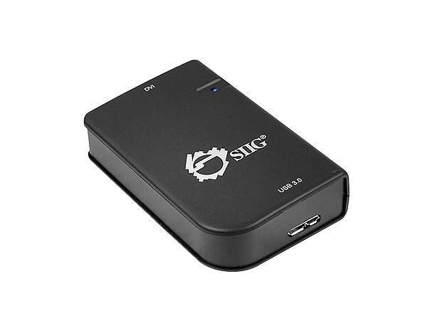JU-DV0511-S1 SIIG SuperSpeed USB 3.0 to DVI Adapter JU-DV0511-S1 SIIG SuperSpeed USB 3.0 to DVI Adapter