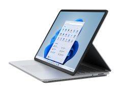 Microsoft Surface Laptop Studio Hybrid (2-in-1) 36.6 cm (14.4") Touchscreen Intel Core i7 16 GB LPDDR4x-SDRAM 512 GB SSD NVIDIA GeForce RTX 3050 Ti Wi-Fi 6 (802.11ax) Windows 11 Pro Platinum ABR-00004