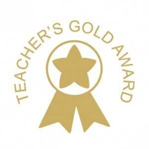 COLOPTeachers Gold Award Motivational Stamp